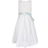 Monsoon Kid's Anika High Low Bridesmaid Dress - Ivory