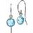 Izabel Camille Prima Donna Earrings - Silver/Blue