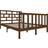vidaXL Bed Frame Solid Pine 69.5cm Sängram 120x190cm