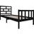 vidaXL Bed Frame Solid Pine 69.5cm Sängram 75x190cm