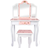 Nromant Kids Vanity Table and Chair Set
