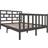 vidaXL Bed Frame Solid Pine 69.5cm Sängram 140x190cm