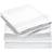 Mellanni Hotel Luxury 1800 Bed Sheet Red, Brown, Orange, Blue, Green, Beige, Gold, Yellow, White, Grey, Pink, Black, Purple (259.1x228.6cm)