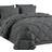 CozyLux All Season Bed Linen Grey, Black, Blue, Green, White, Pink (274.3x)