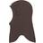 Racing Kids Organic Single Layer Cotton Balaclava with Bow - Chocolate Brown (505003-06-SS21)