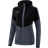 Erima Womens Squad Hoody - Black/Slate Grey