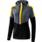 Erima Womens Squad Hoody - Slate Grey/Black/Yellow