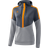 Erima Womens Squad Hoody - Slate Grey/Monument Grey/New Orange