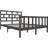 vidaXL Bed Frame Solid Pine 69.5cm 140x200cm