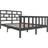 vidaXL Bed Frame Solid Pine 69.5cm 160x200cm