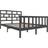vidaXL Bed Frame Solid Pine 69.5cm Sängram 160x200cm