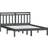 vidaXL Bed Frame Solid Pine 100cm Sängram 135x190cm