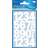 Avery tal etiketter 0-9 25mm hvid