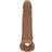 Shots Toys RealRock 9 Inch Penis Sleeve Flesh Tan