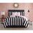 Juicy Couture Cabana Stripe Bedspread Grey, Black (228.6x167.6cm)