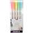 Zebra Mildliner Dual Ended Brush Fluorescent 5-pack