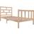 vidaXL Bed Frame Solid Pine 69.5cm 100x200cm