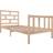 vidaXL Bed Frame Solid Pine 69.5cm Sängram 100x200cm