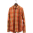 Gant X Wrangler Relaxed Fit Plaid Oxford Shirt - Russet Orange