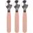 Filibabba Silikon Skedar 3-pack Peach