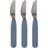 Filibabba Silikon Knivar 3-pack Powder Blue
