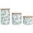 Dkd Home Decor Tropical Kitchen Container 3pcs