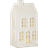 Vinter Fantastic White house Jullampa 22.5cm