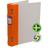 Keba Gaffelpärm Kebaergo Orange/Neutral A4 55mm