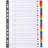 Exacompta Indices A4 White Card Card A Z