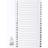 Exacompta Guildhall Mylar Index 1-20 A4 White