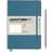 Leuchtturm1917 Notebook A5 Softcover Stone Blue Plain