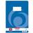 Herlitz 3322500, Blå, 16 ark, Linieret papir, A4, Staple binding, Papir