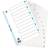 ELBA Register Strong-Line A4 1-12 hvid 0,12mm