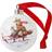 Wrendale Designs Bauble Sleigh Ride Fox Figurine