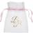 Santex Organzaposer Lyserød Babyshower 6-pak