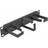 DeLock panel til kabelstyring 1U 10" med 3 metalkroge (2 x vandret, 1 x lodret)
