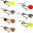 Westin DropBite Tungsten Spin Tail Jig 2cm 13g Chartreuse Ice