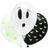 PartyDeco Halloween BOO! Balloner, Selvlysende