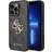 Guess iPhone 14 Pro Cover Big Metal Logo Grå