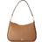 Ralph Lauren Crosshatch Leather Medium Danni Bag - Tan