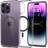 Spigen Ultra Hybrid MagFit (iPhone 14 Pro) Transparent/grå