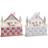 Dkd Home Decor Adventskalender Træ Hus (32 x 8 x 33 cm) (2 enheder)