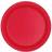 Unique Red 9" Christmas Paper Plates 8pk