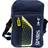 Tottenham Hotspur FC Flash Shoulder Bag (One Size) (Navy Blue/Fluorescent Lime/White)