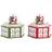 Dkd Home Decor Adventskalender Træ (22 x 19 x 20 cm) (2 enheder)