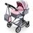 Reig Lille Barnevogn til Dukker Pram Neo Pro Grå 57 cm