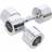 HMS Chrome dumbbells 2x6 kg CHD06