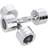 HMS Chrome dumbbells 2x4 kg CHD04