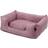 Fantail Dog Bed Snooze Iconic Pink Medium 80x60cm