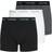 Calvin Klein Cotton Stretch Low Rise Trunks 3-pack - Black/White Stripe